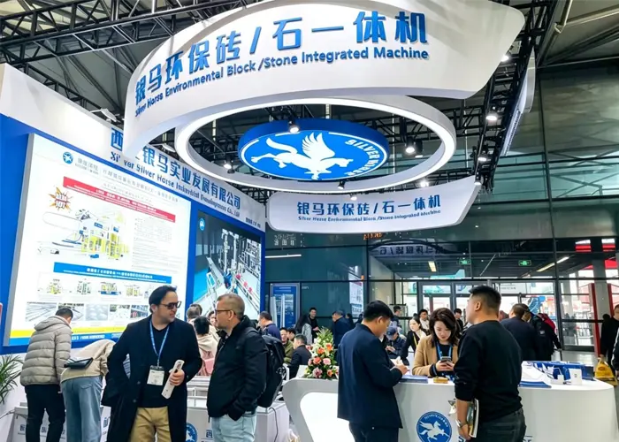 Silver Horse viser Green Block Technology på Bauma China 2026