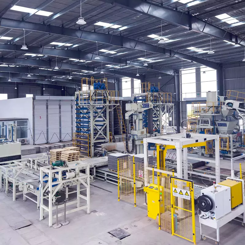 Blok produktionslinje