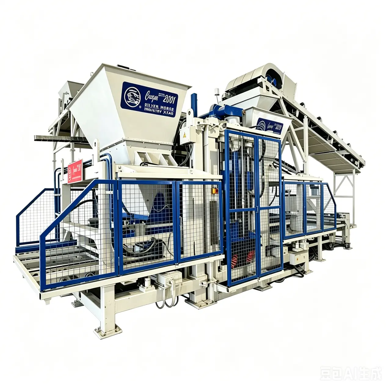 QFT9-16 Vibrationsdannende blokmaskine